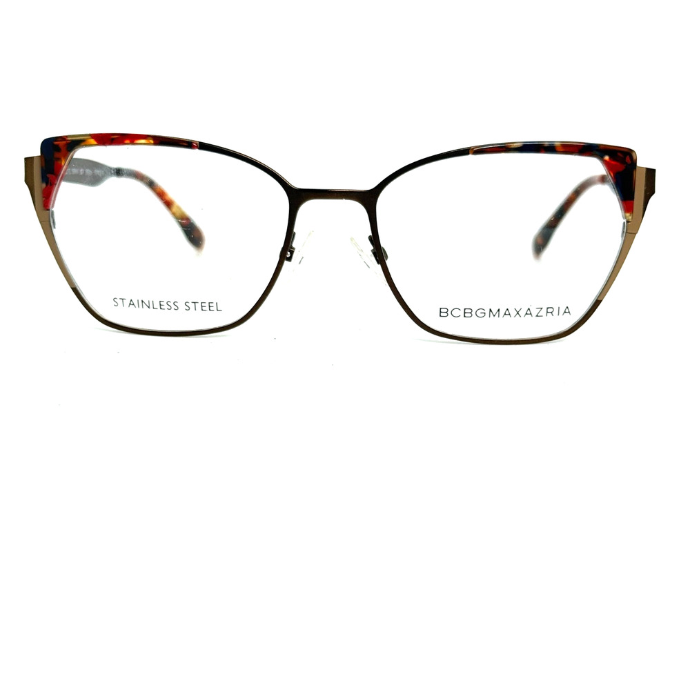 BCBG Maxazria‎ Xenia Tortoise Eyeglasses Frames Cat Eye 53-17-135 H20799